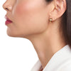 Belle Époque Reel Pink Gold Earrings, 5.7mm